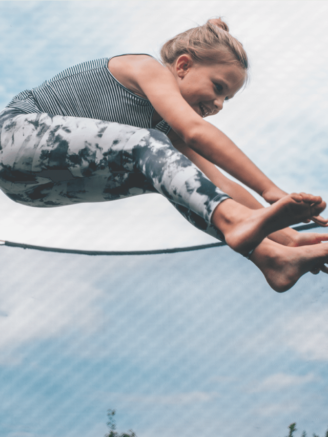 How Trampolines Help in Reducing Screen Time for Children?