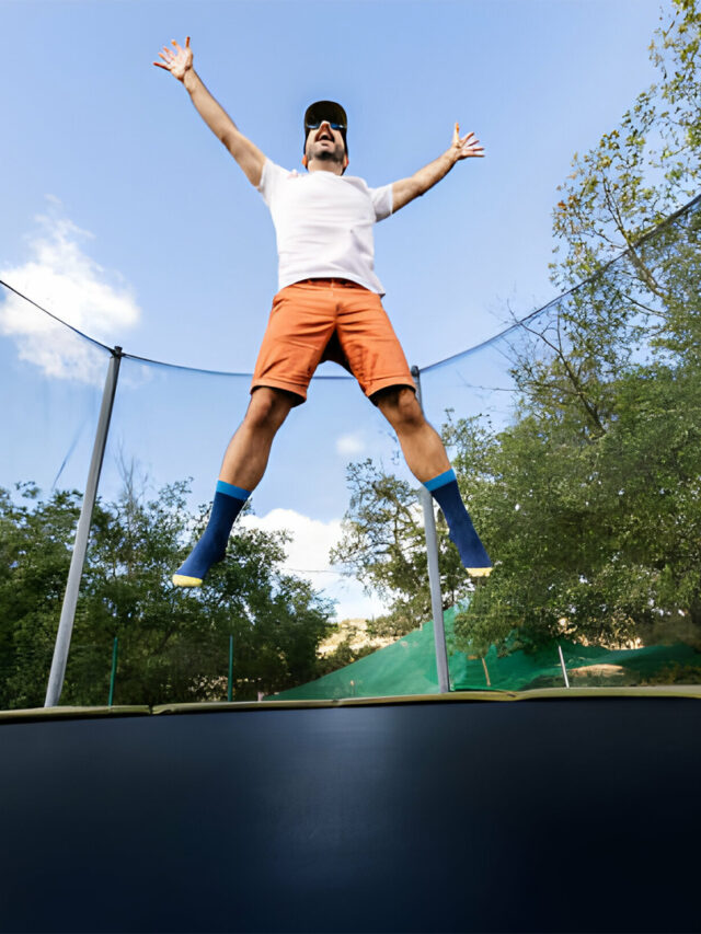 Family Trampoline is Best for Small Gardens