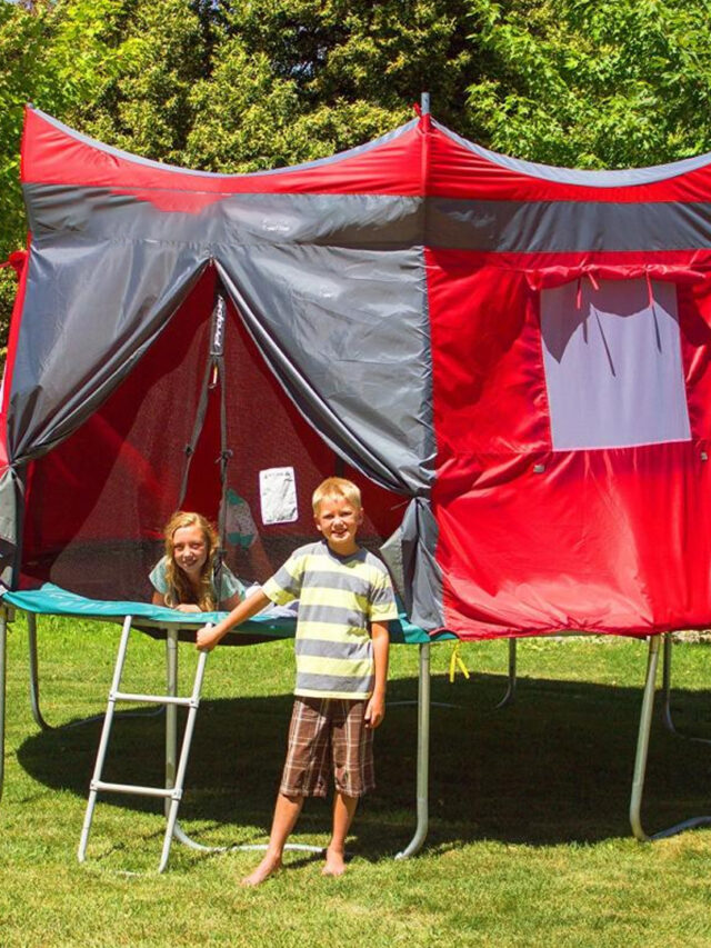 Family Trampoline for Camping Adventure