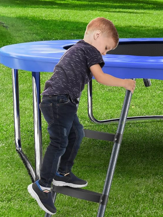 How a Trampoline Ladder Helps