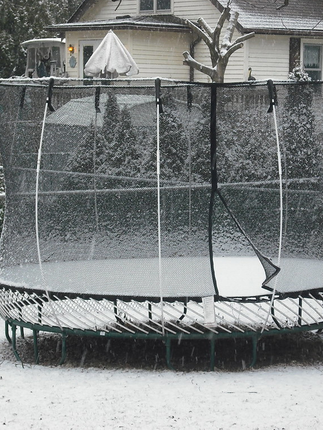 Why Trampoline Tie Down Ground Anchor Kit is Important in Winters