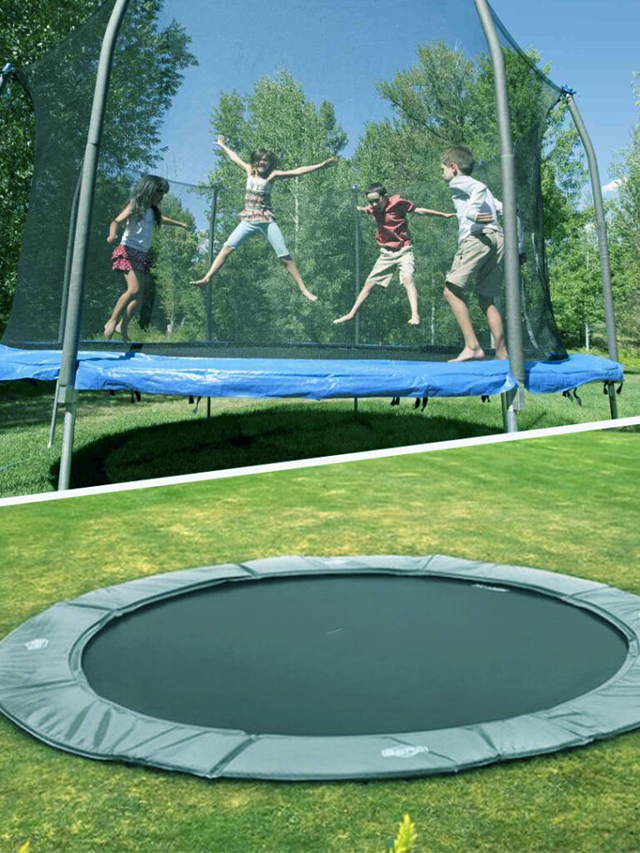 Is There any Difference Between a Garden and a Commercial Trampoline?