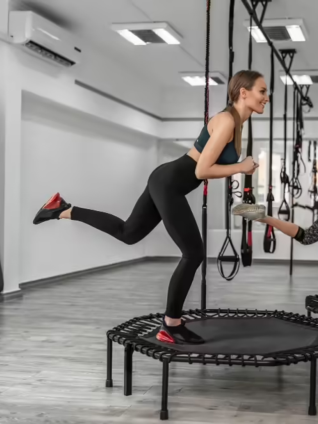 Fitness and Fun Combo Trampolines