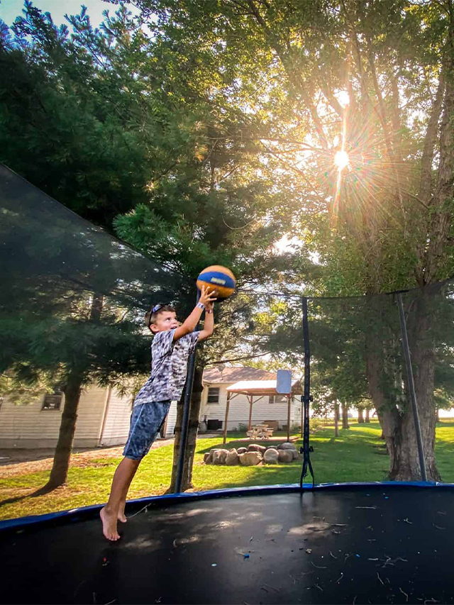 Why is a Safety Enclosure Crucial for a Trampoline?