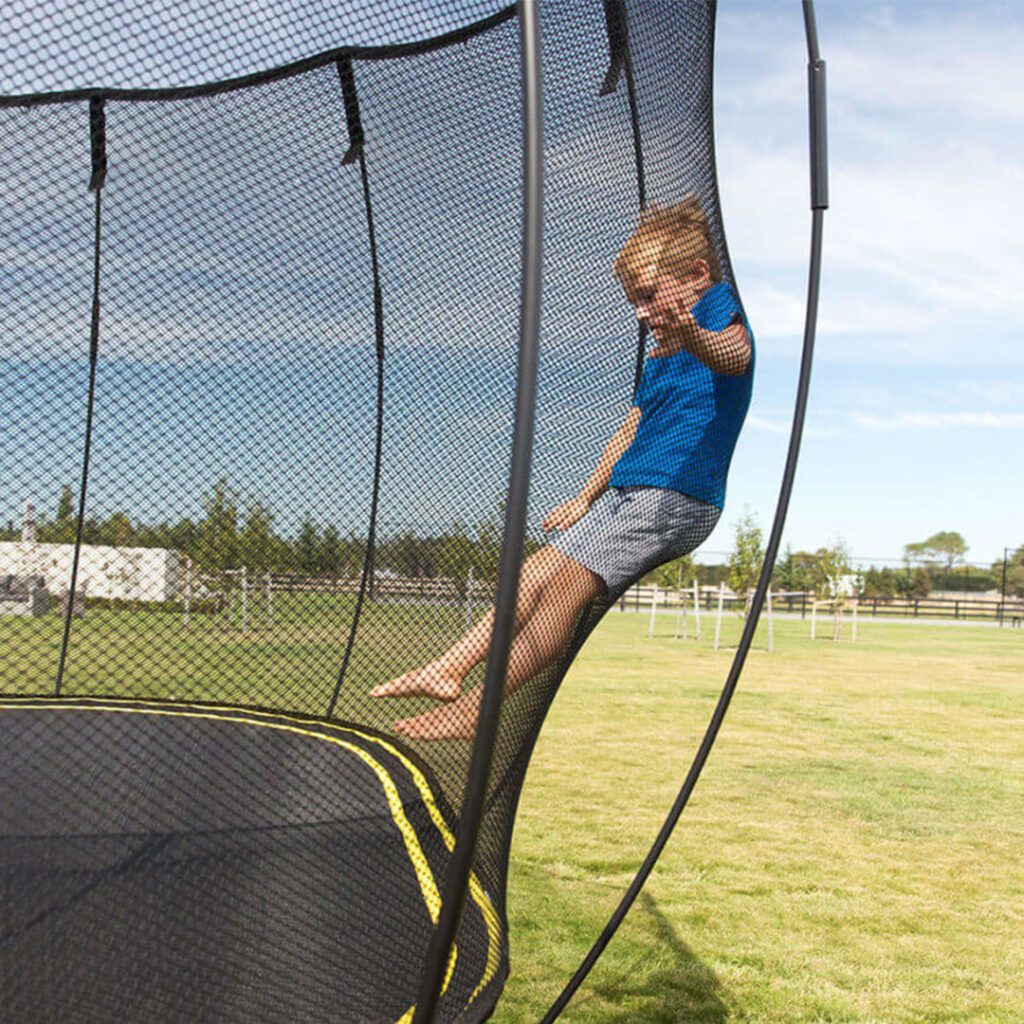 trampoline safety - trampolines size