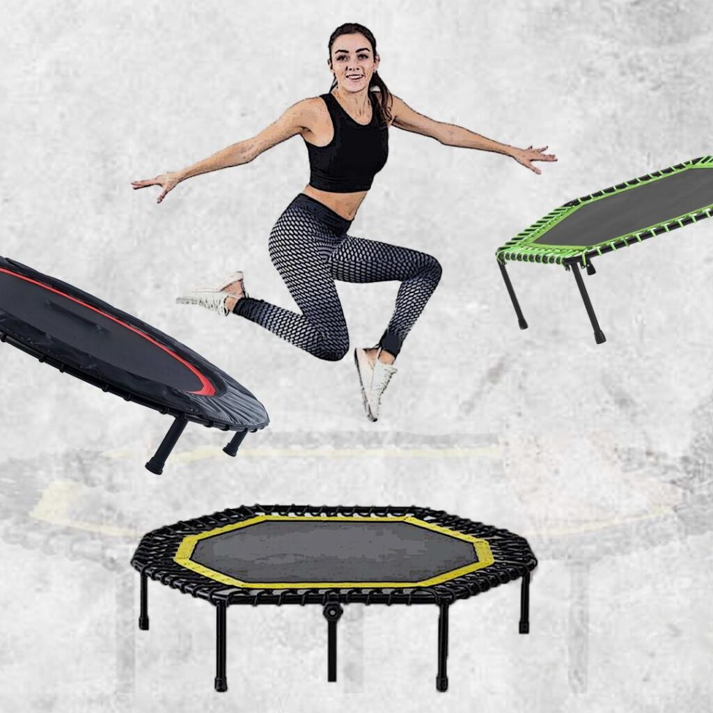 Get Your Bounce On - rebounding trampoline