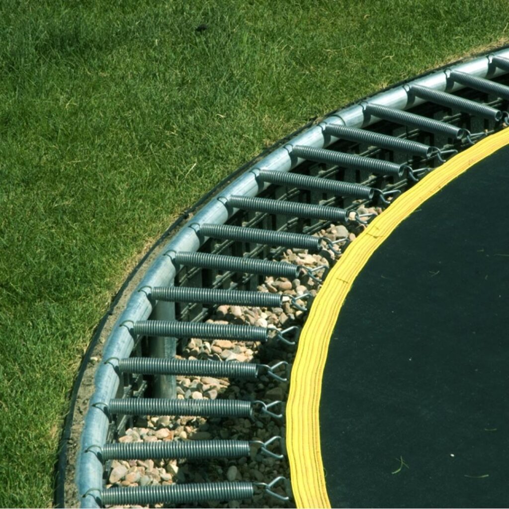 Round Inground  Trampoline with Springs - supertramp.co.uk