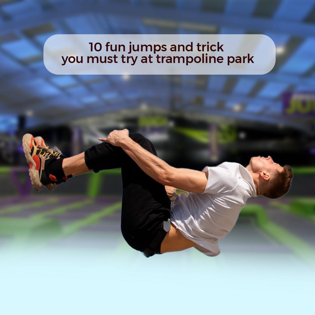 Boy Doing Backflip - Trampolines - supertramp.co.uk