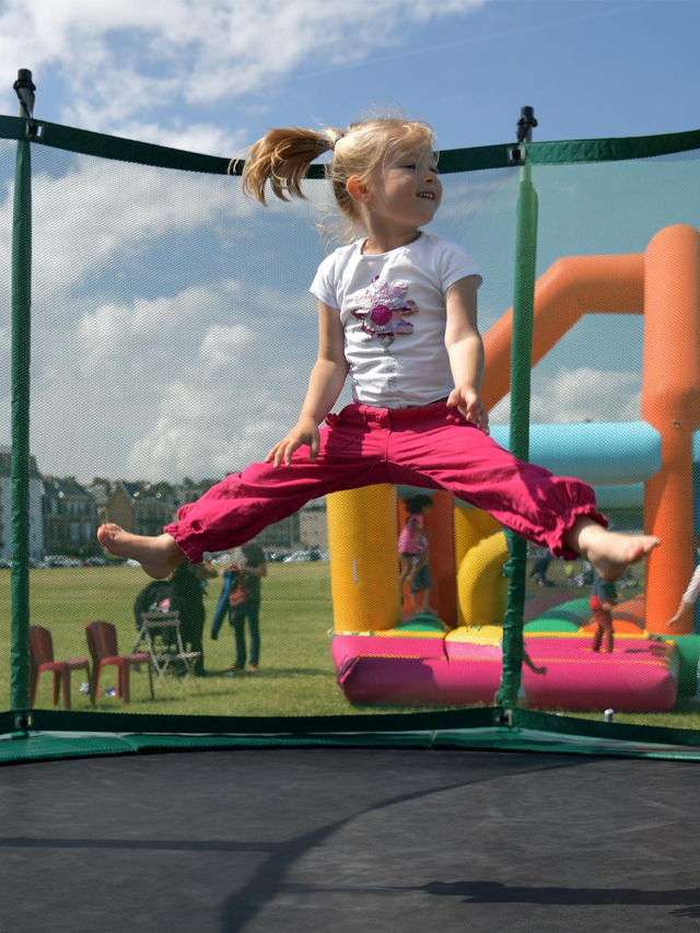 How Trampolines Help Children Grow Properly